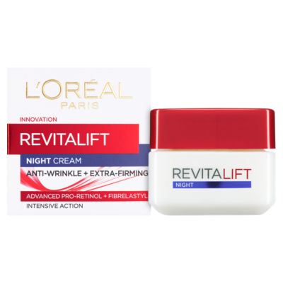 L’Oréal Paris Revitalift Hydrating Night Cream [with Pro-Retinol and Elasti-Peptides], 50ml thumbnail 3