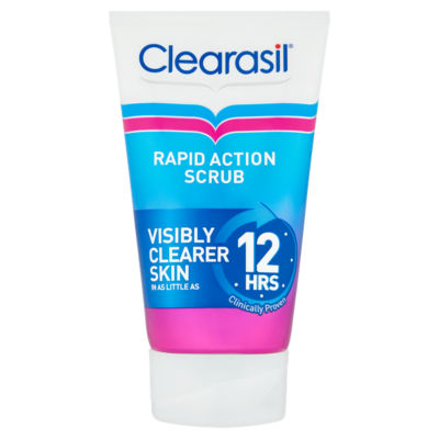 Clearasil Rapid Action Acne Exfoliating Face Scrub