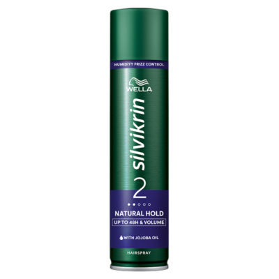 Silvikrin Natural Hold Hairspray 400ml thumbnail 2