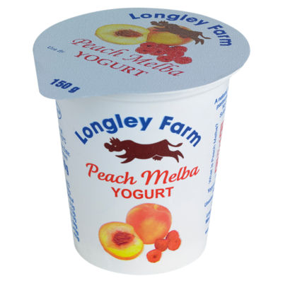 Peach Melba Yogurt 150g thumbnail 2