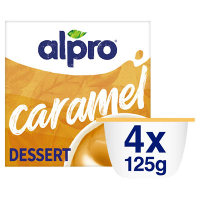Caramel Dairy Free Vegan Soya Dessert 4x125g