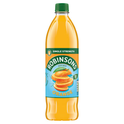 Robinsons Orange Squash 1L thumbnail 2