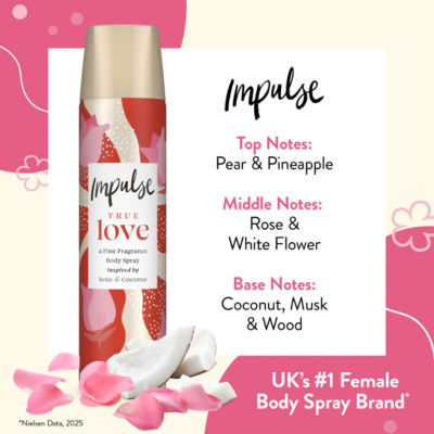 True Love Body Spray 75ml thumbnail 4
