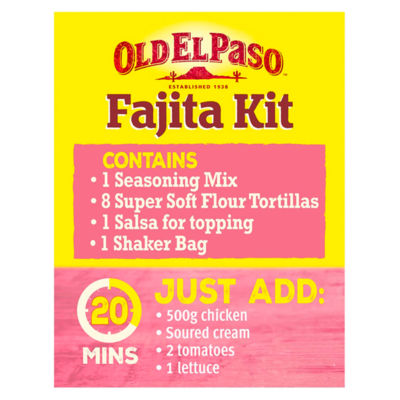 Crispy Chicken Fajita the Kit 555g thumbnail 4