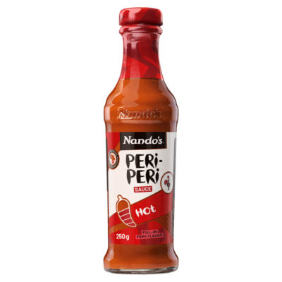 Hot Peri-Peri Sauce 250g thumbnail 2
