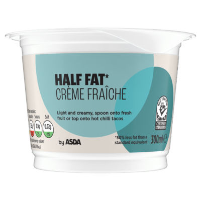 Half Fat Crème Fraîche 300ml thumbnail 2