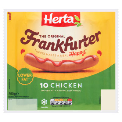 The Original 10 Chicken Frankfurter 350g thumbnail 2