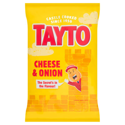 Cheese & Onion Flavour Potato Crisps 150g