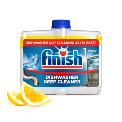 Finish Dishwasher Machine Cleaner, Lemon Scent