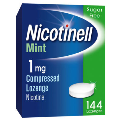 Nicotinell Nicotine Lozenge Stop Smoking Sugar Free Mint 1mg