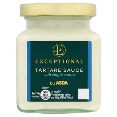 Exceptional by Tartare Sauce with single cream 185g