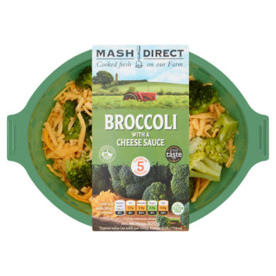 Broccoli with a Cheese Sauce 300g