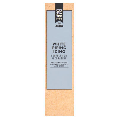 BAKE by ASDA White Piping Icing 120g