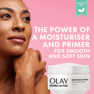 Double Action Moisturise&Prime Day&Night Cream, Sensitive Skin.24H Hydration,50ml thumbnail 3