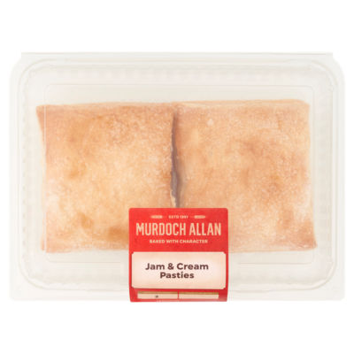 2 Jam & Cream Pasties
