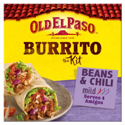 Burrito Kit Bean & Chilli Mild 620g thumbnail 2