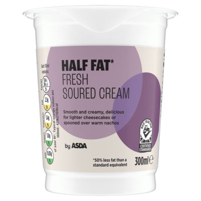 Reduced Fat Fresh Soured Cream 300ml