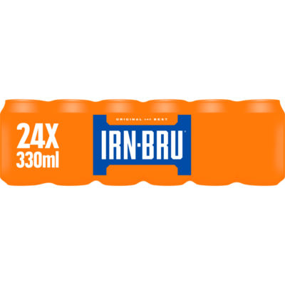 IRN-BRU Regular Soft Drink Can Multipack 24x330ml thumbnail 3