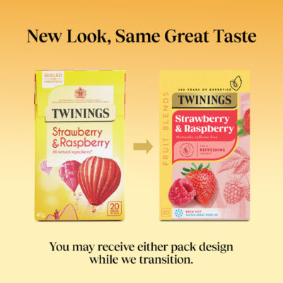 Strawberry & Raspberry 20 Tea Bags 40g thumbnail 3