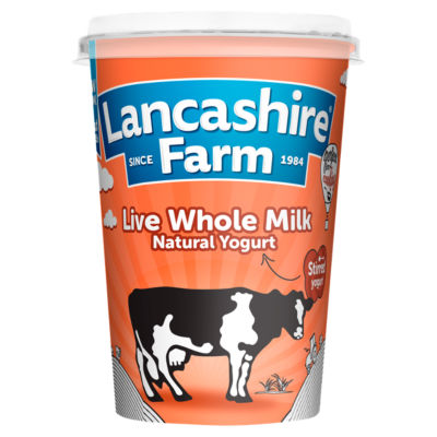 Traditional Live Whole Milk Natural Yogurt 470g