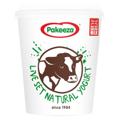 Live Set Natural Yogurt 425g