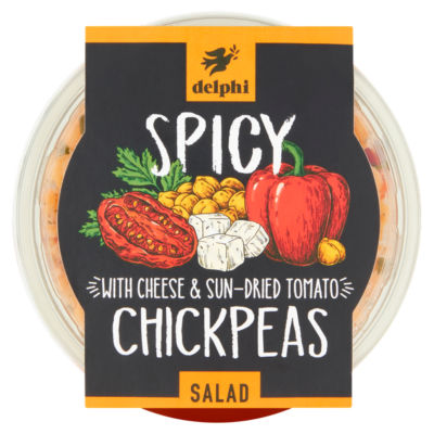 Spicy with Cheese & Sun-Dried Tomato Chickpeas Salad 220g thumbnail 2