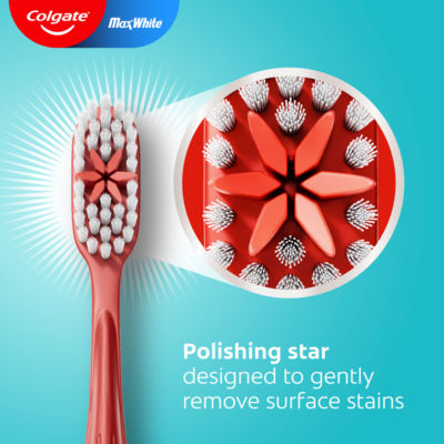 Max White Medium Toothbrush Single thumbnail 3