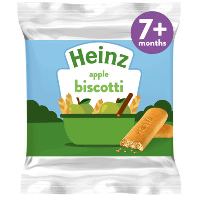 Apple Biscotti Baby Food Snacks 7+ Months 60g thumbnail 2