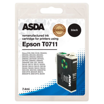 Epson T0711 Black Ink Cartridge thumbnail 2