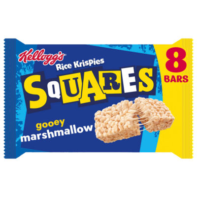 Squares Chewy-Tastic Marshmallow Snack Bars 8x28g thumbnail 2