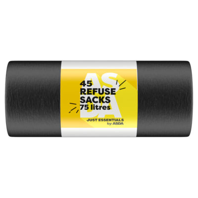 Just Essentials 45 Refuse Sacks 75 Litres thumbnail 2