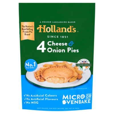 4 Cheese & Onion Pies thumbnail 2