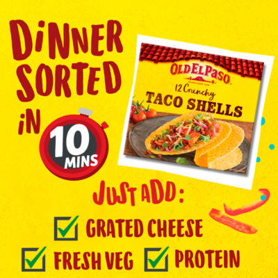 12 Crunchy Taco Shells 156g thumbnail 3