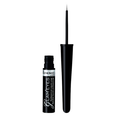 Glam'Eyes Professional Liquid Liner 001 Black Glamour 3.5ml thumbnail 3