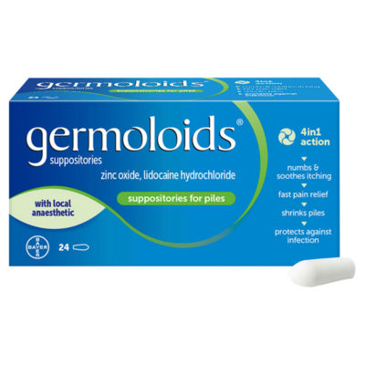 Triple Action Haemorrhoids (Piles) Suppositories 24 thumbnail 3
