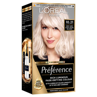 Preference 10.21 Very Light Pearl Blonde, Rich Luminous Fade-Defying Permanent Colour thumbnail 2