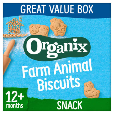 Farm Animal Biscuits Toddler Snacks 100g 12 months+ thumbnail 2