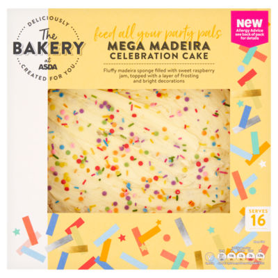 The Bakery at  Mega Madeira Celebration Cake thumbnail 3