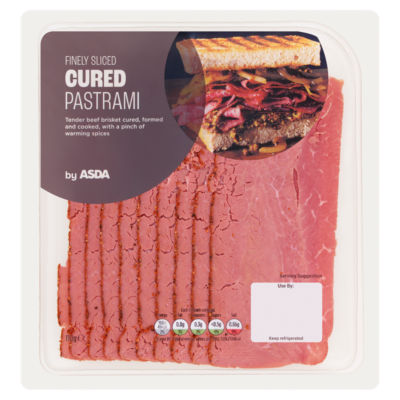 Finely Sliced Cured Pastrami 110g thumbnail 2