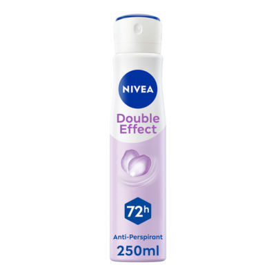 NIVEA 72h Double Effect Anti-perspirant Spray 250ml 250ML thumbnail 2