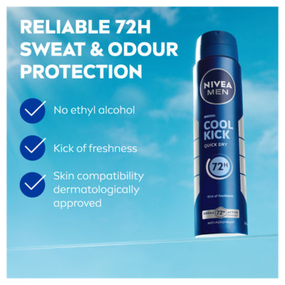 72h Cool Kick Anti-perspirant Spray 250ml thumbnail 3