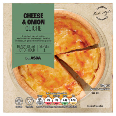 Cheese & Onion Quiche 170g thumbnail 2