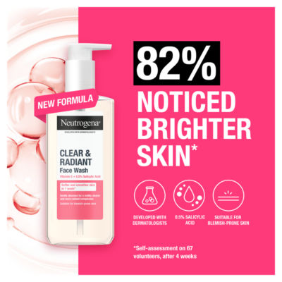 Clear and Radiant Face Wash 200ml thumbnail 3