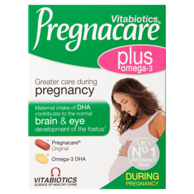 During Pregnancy Plus Omega-3 60 Tablets / Capsules thumbnail 2