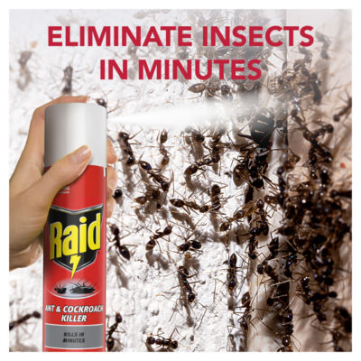 Ant & Cockroach Insect Killer Aerosol Spray 300ml thumbnail 3