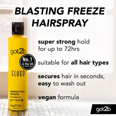 got2b Glued  Blasting Freeze Hairspray 300ml thumbnail 3