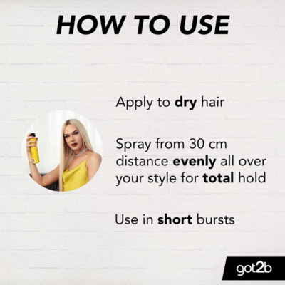 got2b Glued  Blasting Freeze Hairspray 300ml thumbnail 4