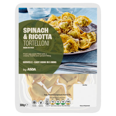 Spinach & Ricotta Tortelloni 300g thumbnail 2