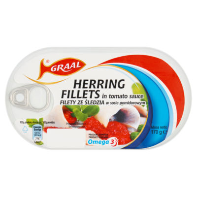 Graal Herring Fillets in Tomato Sauce