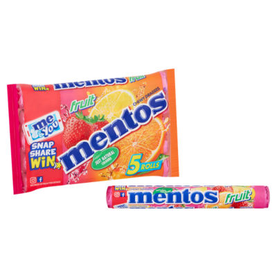Fruit Chewy Dragees Rolls 5 x 38g thumbnail 3